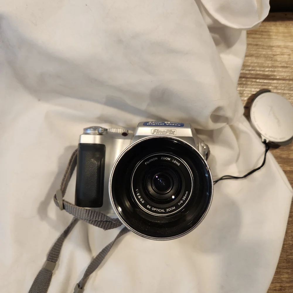 Fujifilm Silver Digital Camera with 6x Zoom